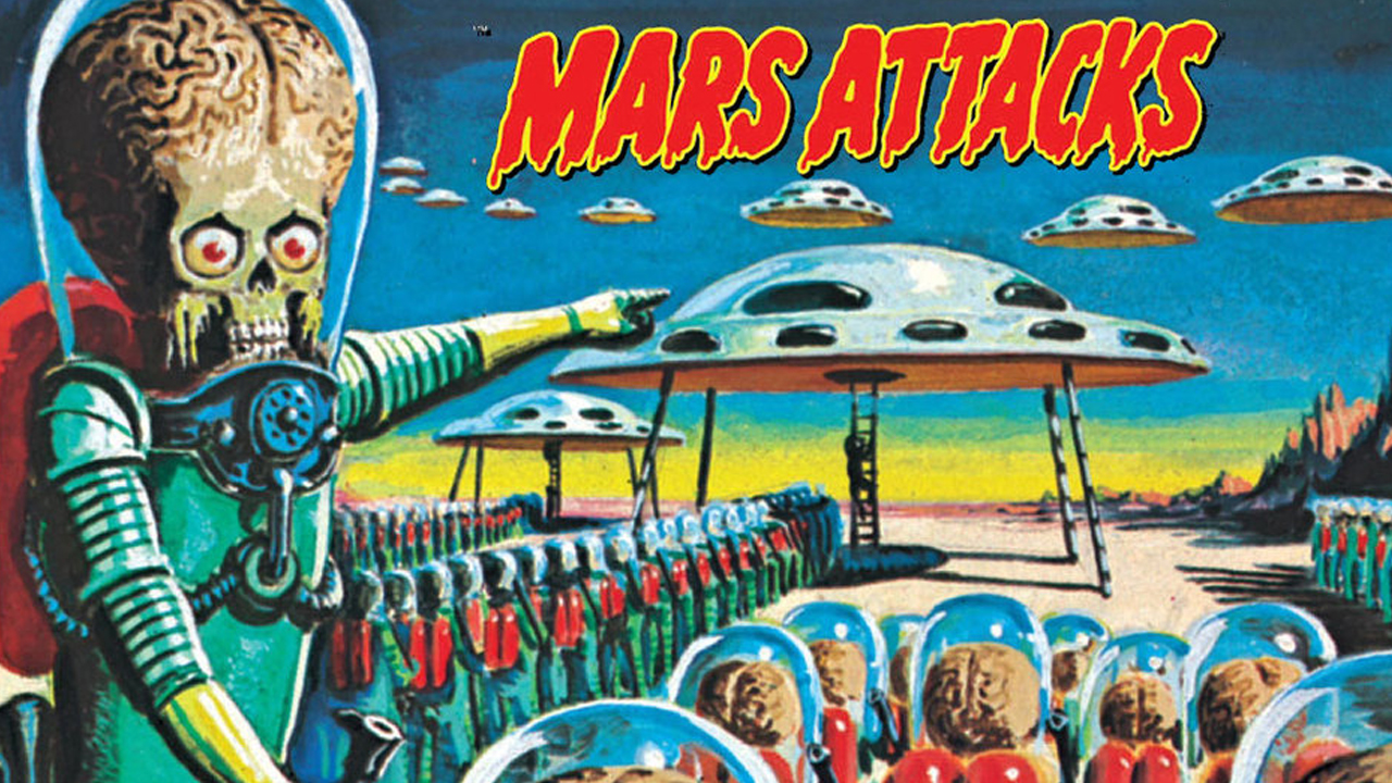 Topps Releases NFTs Featuring Science Fiction-Themed Collectible Card Series Mars Attacks