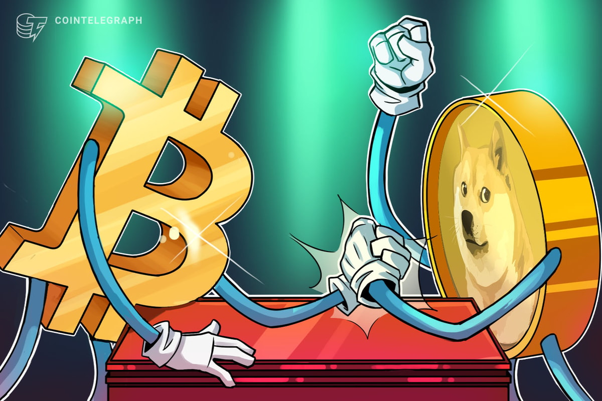 Dogecoin hits 4-month lows vs. Bitcoin — 50% DOGE price rebound now in play